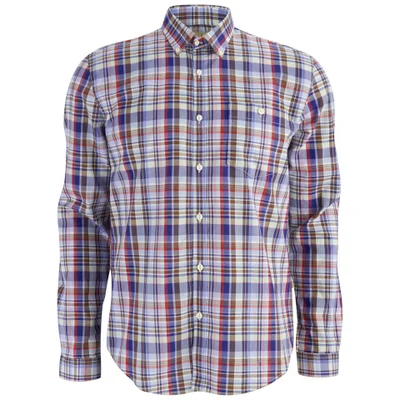 Barbour Men's George Oxford Shirt - Rustic Check
