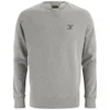 Barbour Heritage Men's Standards Crew Sweatshirt - Grey Marl - Image 1