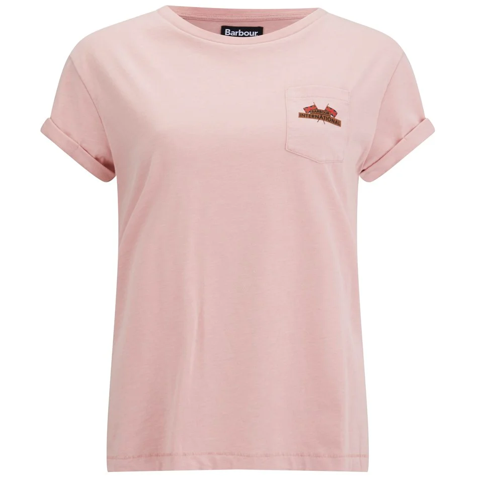 Barbour International Women's Lochy T-Shirt - Rose Mauve Image 1