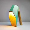 Seletti 'Woodspot' Wooden Table Lamp - Green - Image 1