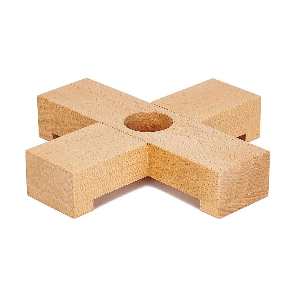 Seletti 'Linea' Wooden Base for Neon Lamp Image 1