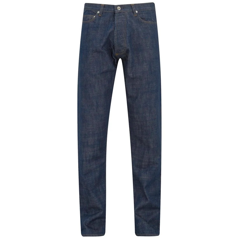 Universal Works Men's Regular Fit Jeans- Slub Selvedge Indigo Denim Image 1