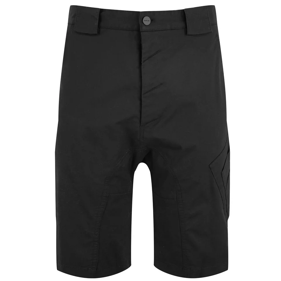Helmut Lang Men's Drop Crotch Cargo Chino Shorts - Black Image 1