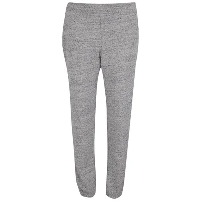 T by Alexander Wang Women's Nep French Terry Sweatpants - Heather Grey