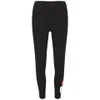T by Alexander Wang Women's Knitted Legging with Logo Intarsia - Black - Image 1