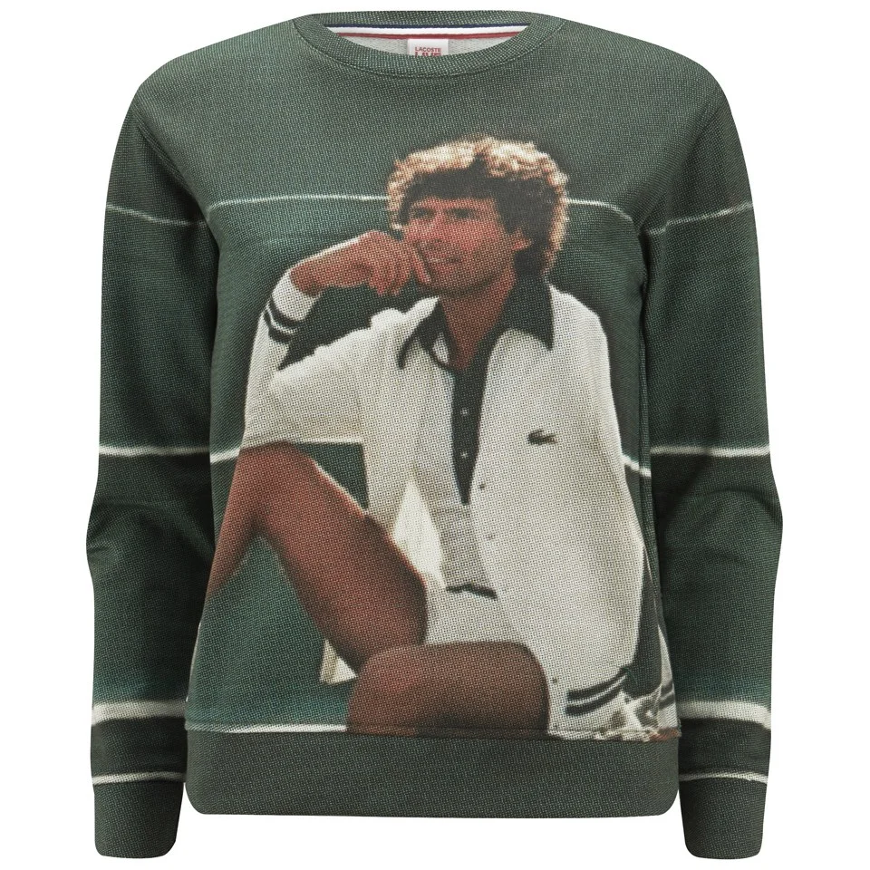 Lacoste Live Vintage Ads Women's Sweatshirt - Multi Image 1