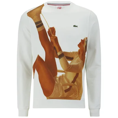 Lacoste Live Vintage Ads Men's Sweatshirt - Multi