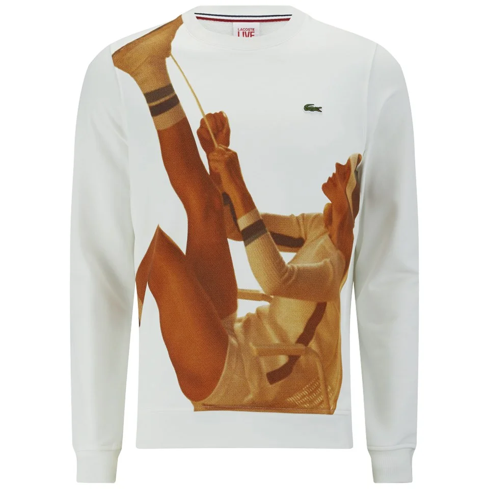 Lacoste Live Vintage Ads Men's Sweatshirt - Multi Image 1