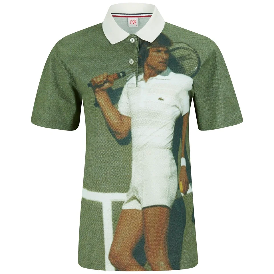 Lacoste Live Vintage Ads Women's Polo Shirt - Multi Image 1