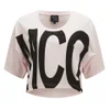 McQ Alexander McQueen Women's Cropped T-Shirt - Pink - Image 1