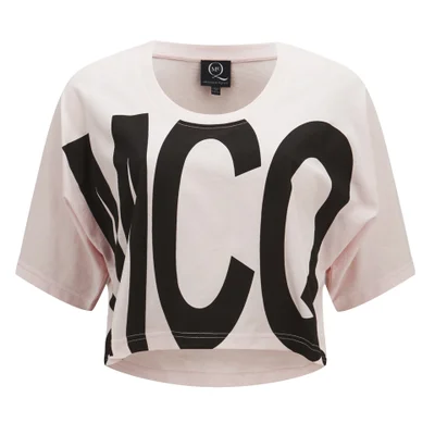 McQ Alexander McQueen Women's Cropped T-Shirt - Pink
