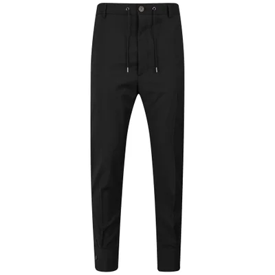 Vivienne Westwood Men's Shirt Cuff Wool Trousers - Black