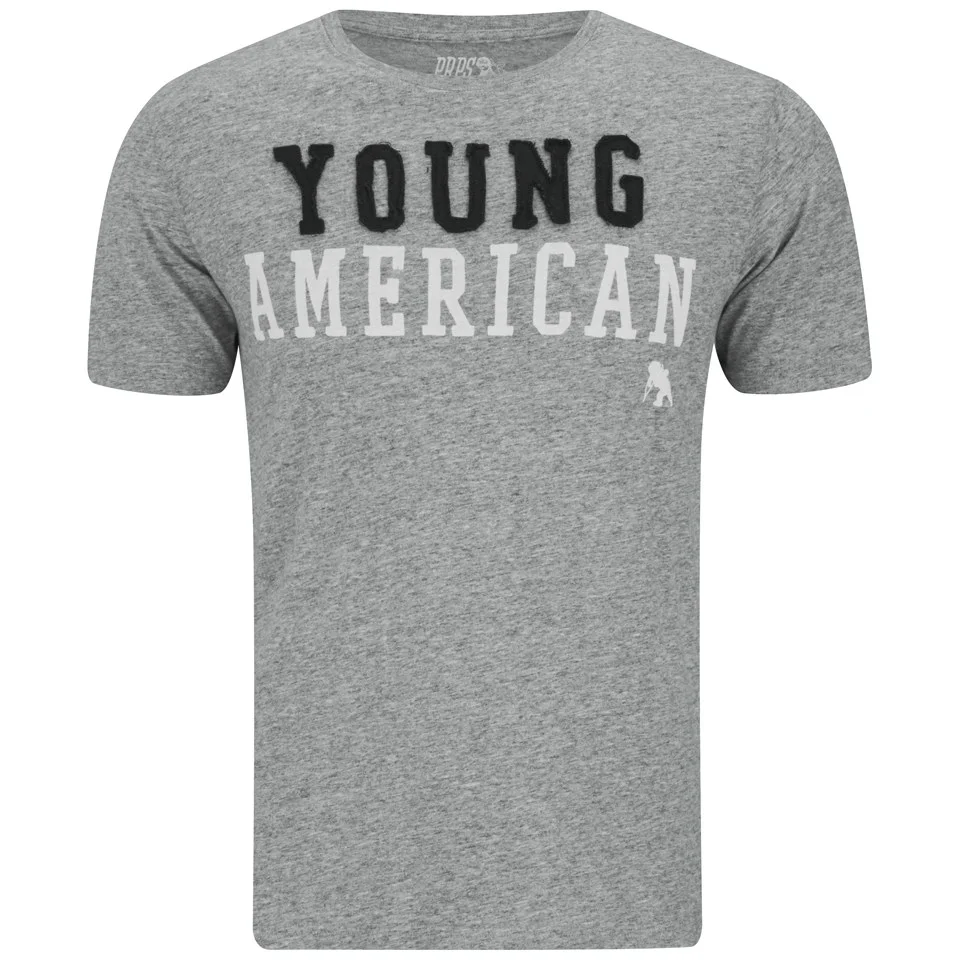 PRPS Goods & Co. Men's Young American T-Shirt - Grey Image 1