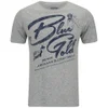 PRPS Goods & Co. Men's Blue Gold T-Shirt - Grey - Image 1