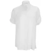 Samsoe & Samsoe Women's Moffa Short Sleeved Shirt - White - Image 1