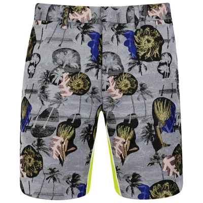 Opening Ceremony Men's Palm Collage Printed Slim-Fit Reflex Shorts - Blush Pink