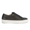 By Malene Birger Women's Rawani Perforated Leather Trainers - Black/Taupe - Image 1