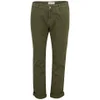 Current/Elliott Women's The Buddy Trousers with Tape - Army Green - Image 1
