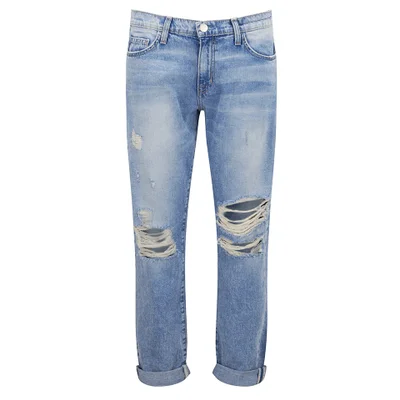 Current/Elliott Women's The Fling Boyfriend Fit Jeans - Point Break Destroy