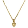 Line & Jo Women's Miss Nelson Gold Heart Necklace - Image 1