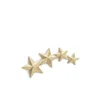 Line & Jo Women's Miss Ewell Gold Star Earring (Right) - Image 1