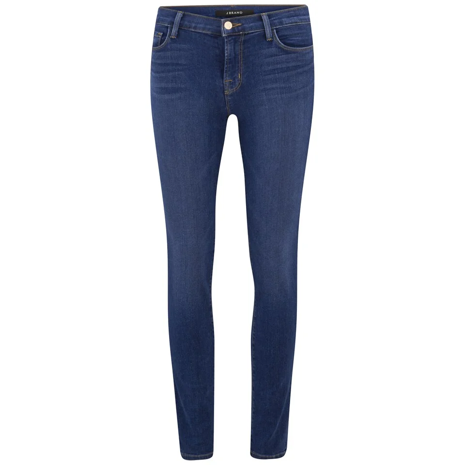 J Brand Women's T289 Bluecode Super Stretch 811 Mid Rise Skinny Jeans - Indigo Image 1