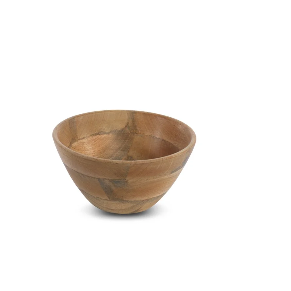 Nkuku Indus Wooden Bowl - Natural - Medium Image 1
