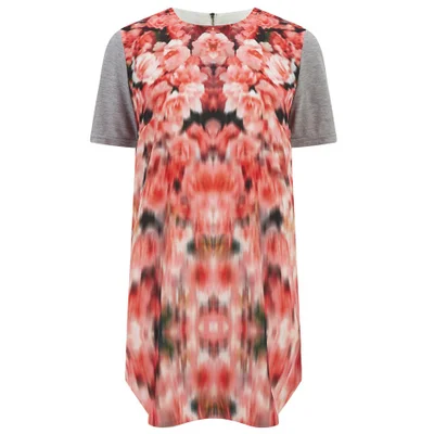 Finders Keepers Women's Stolen Chance T-Shirt Dress - Blurred Floral