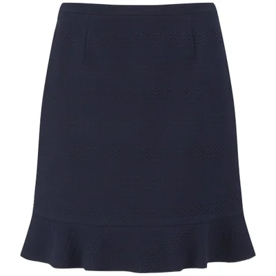 HUGO Women's Rajka Skirt - Dark Blue