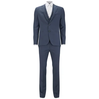 HUGO Men's Armento Suit - Light Blue