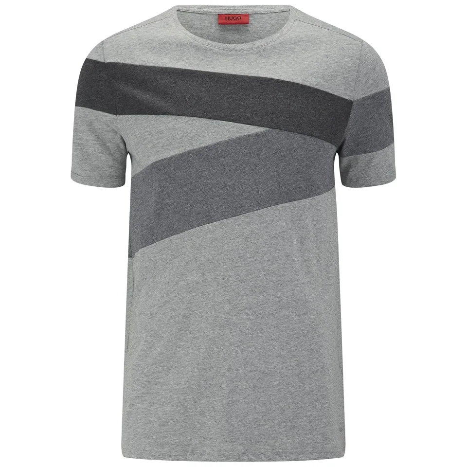 HUGO Men's Deason T-Shirt - Grey Image 1
