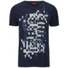 HUGO Men's Dixelated T-Shirt - Navy - Image 1