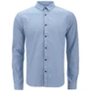 HUGO Men's Ero3 Long Sleeve Shirt - Light Blue - Image 1