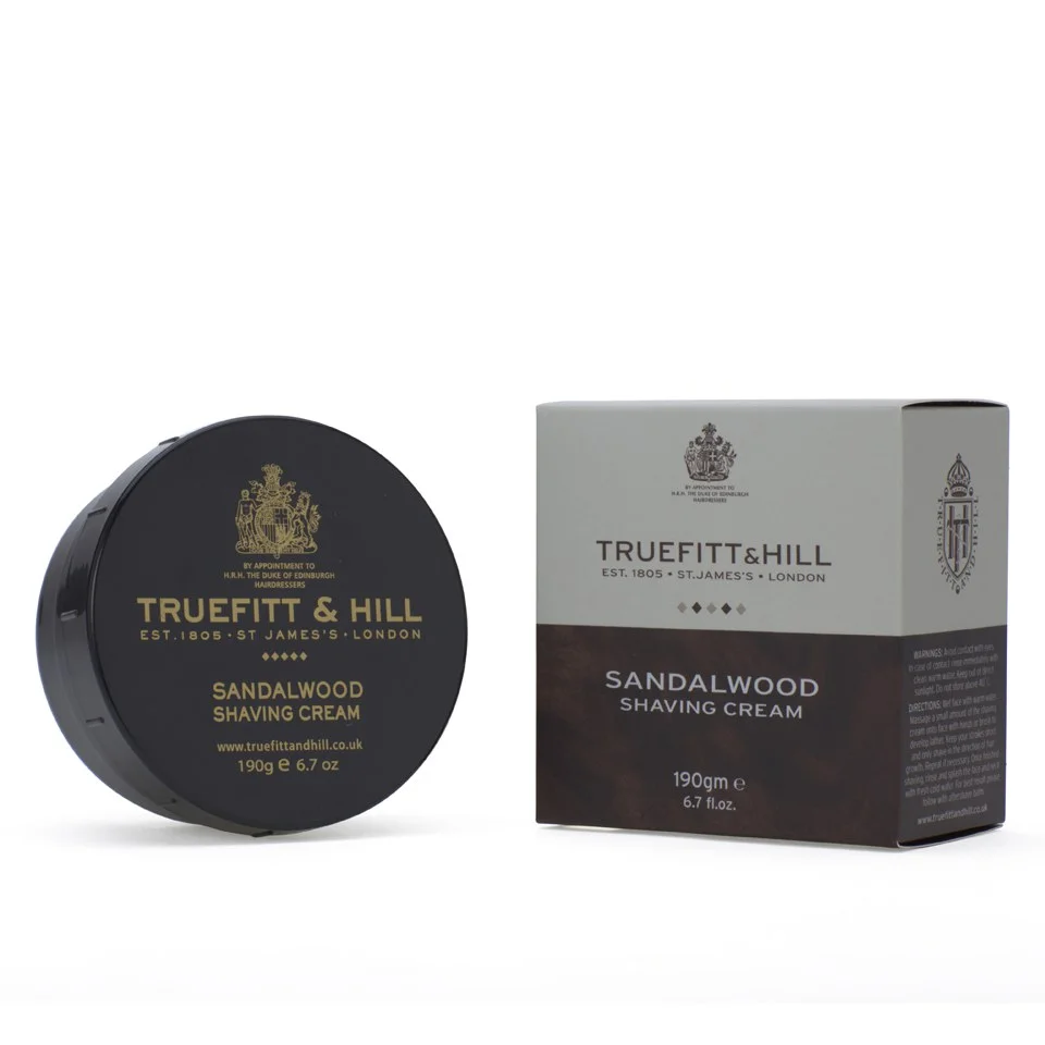 Truefitt & Hill Sandalwood Shave Cream Bowl Image 1