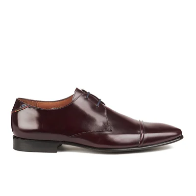 Paul Smith Shoes Men's Robin Leather Derby Shoes - Cordovan High Shine
