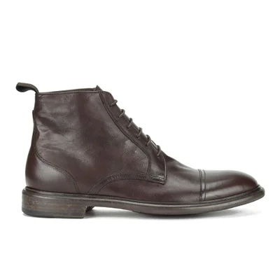 Paul Smith Shoes Men's Fillmore Leather Lace Up Boots - T Moro