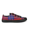 Vivienne Westwood Anglomania Women's Low Basket Tartan Fabric Luxury Trainers - Lyon Red - Image 1