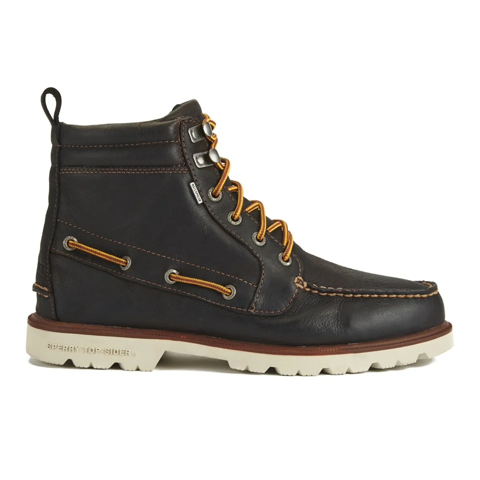 Sperry Men's A/O Lug Waterproof Leather Lace Up Boots - Brown Image 1