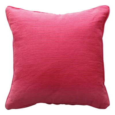 Ribbed Cushion - Hot Pink