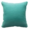 Ribbed Cushion - Turquoise - Image 1