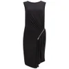 Religion Women's Delight Zip Detail Dress - Black - Image 1