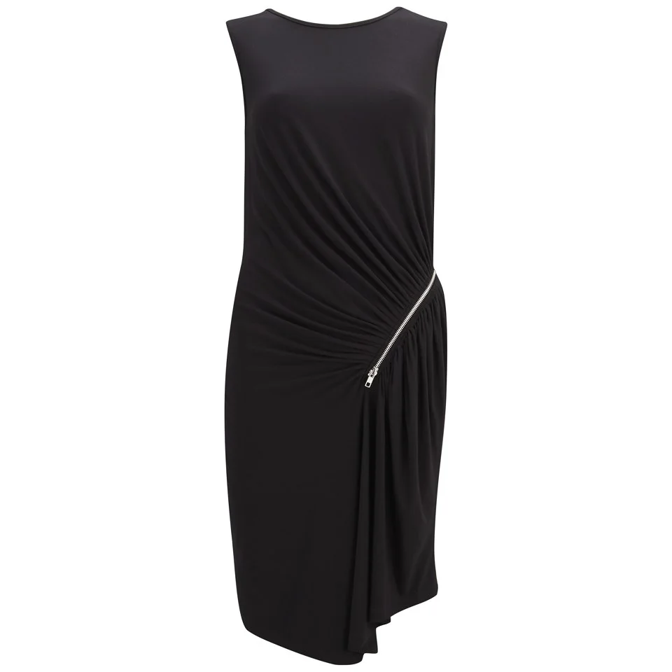 Religion Women's Delight Zip Detail Dress - Black Image 1