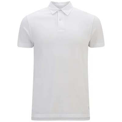 Orlebar Brown Men's Straight Hem Polo Shirt - White
