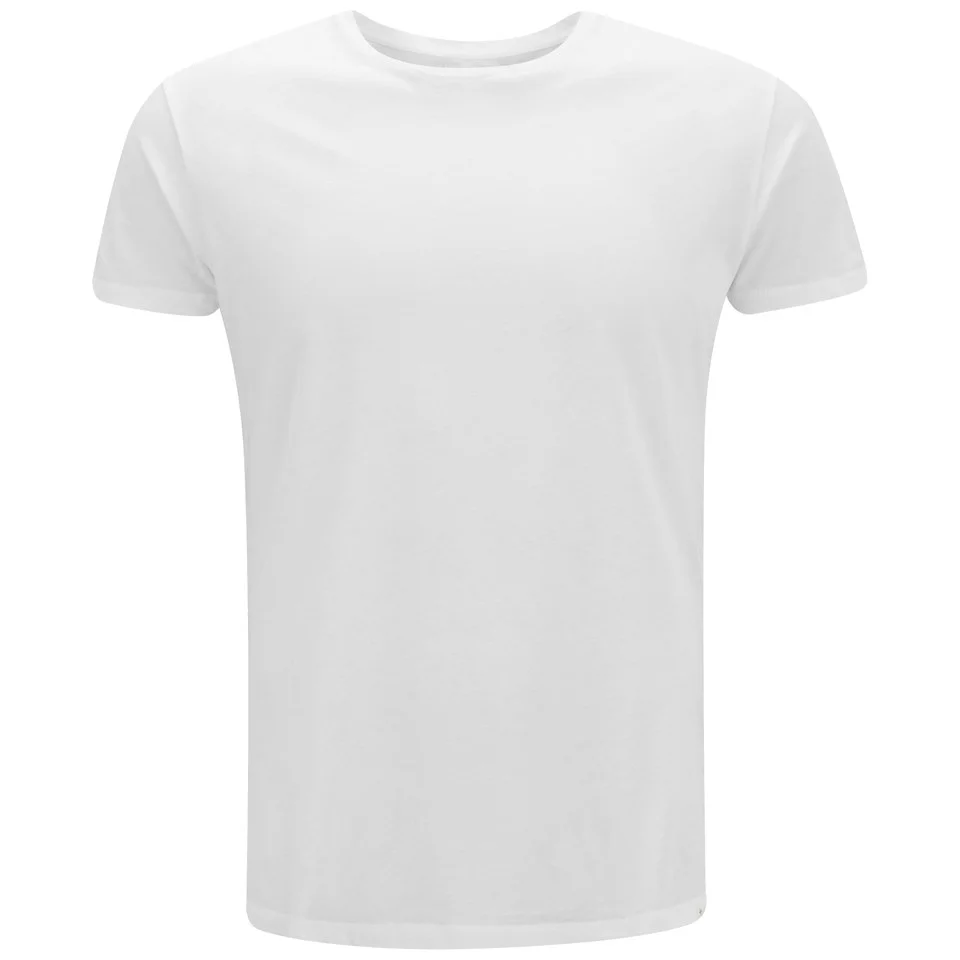 Orlebar Brown Men's Curved Hem Pima Cotton Crew Neck T-Shirt - White Image 1