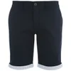 Lyle & Scott Men's Fabric Mix Chino Shorts - New Navy - Image 1