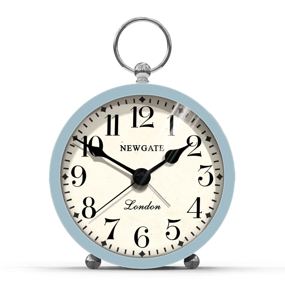 Newgate Gents Alarm Clock - Blue Image 1