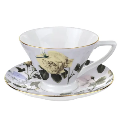 Ted Baker Teacup and Saucer - Lilac