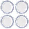 Sophie Conran for Portmeirion Dinner Plate - Florence - White (Set of 4) - Image 1