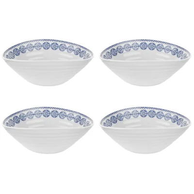 Sophie Conran for Portmeirion Cereal Bowl - Florence - White (Set of 4)