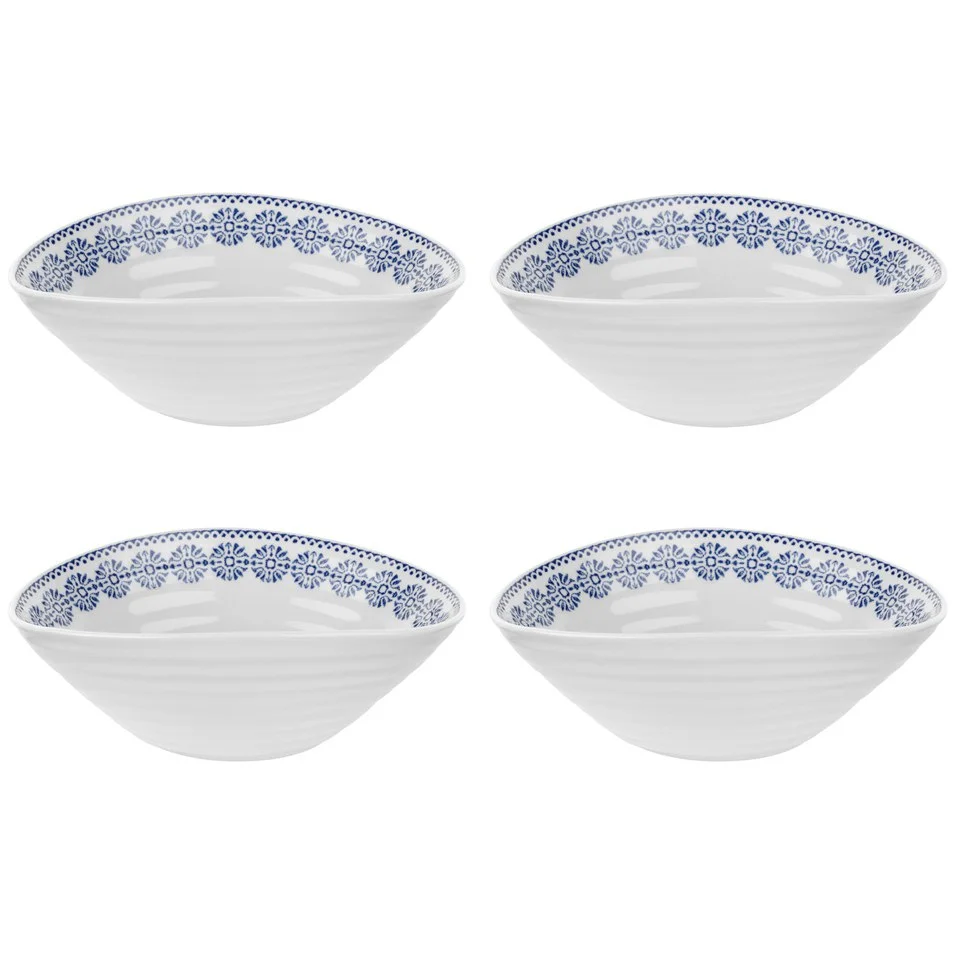 Sophie Conran for Portmeirion Cereal Bowl - Florence - White (Set of 4) Image 1